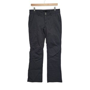 Prana Women's Gray Cargo Pants Size 8 Outdoor Hiking Casual Straight Leg